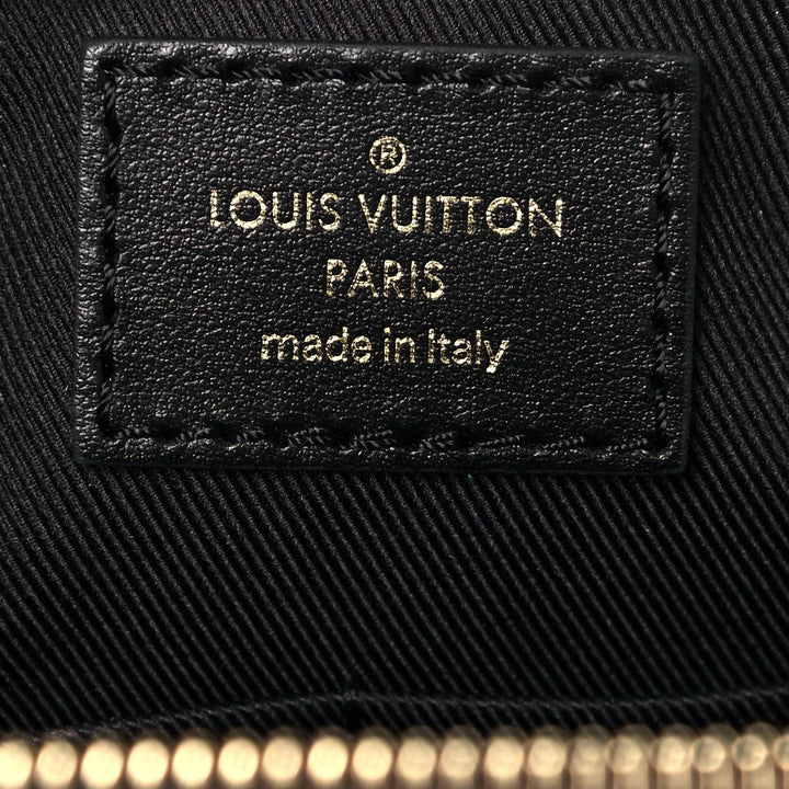 LOUIS VUITTON DAMIER EBENE ODEON PM SHOULDER BAG