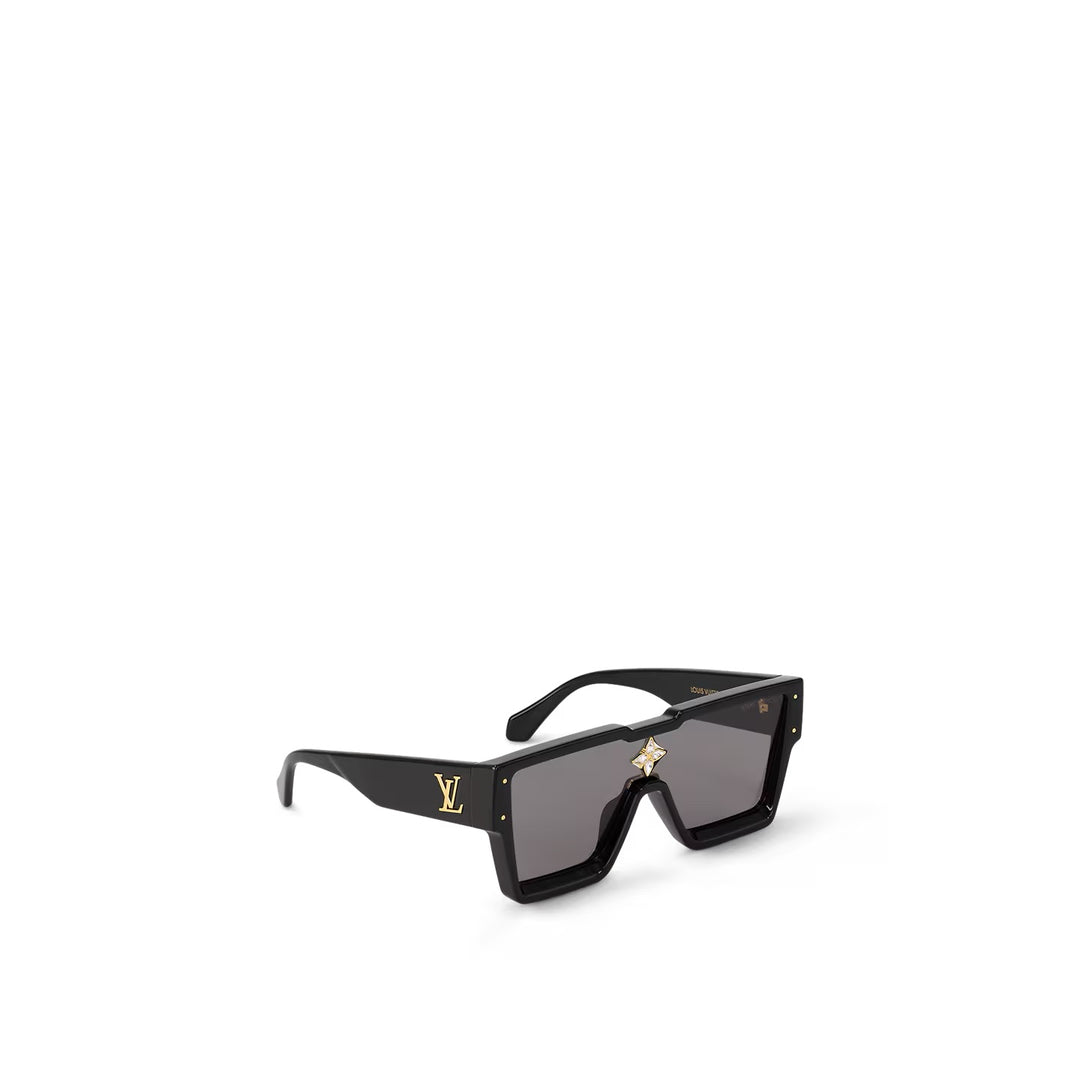 LOUIS VUITTON ACETATE SWAROVSKI CRYSTAL CYCLONE SUNGLASSES