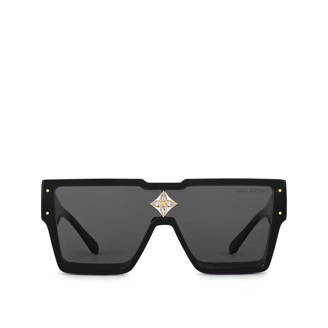 LOUIS VUITTON ACETATE SWAROVSKI CRYSTAL CYCLONE SUNGLASSES  display picture 3