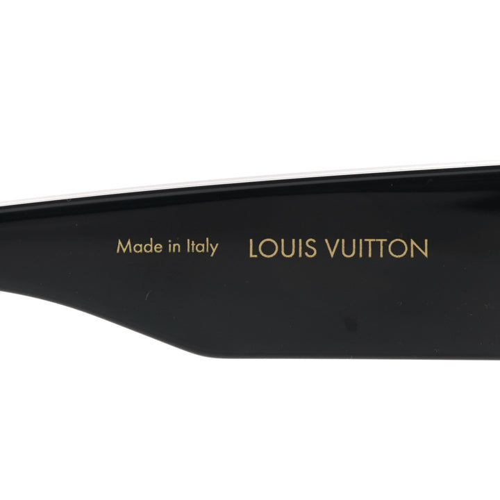 LOUIS VUITTON ACETATE SWAROVSKI CRYSTAL CYCLONE SUNGLASSES