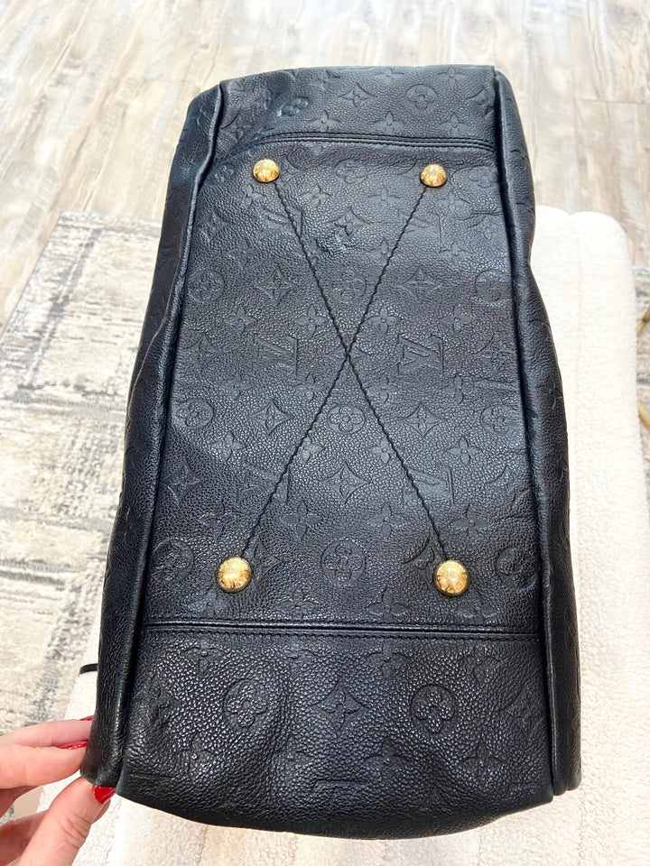 LOUIS VUITTON ARTSY MM EMPREINTE LEATHER MONOGRAM BAG