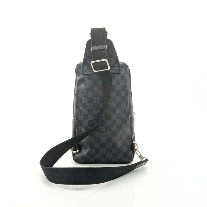 LOUIS VUITTON DAMIER GRAPHITE AVENUE SLING CROSSBODY BACKPACK