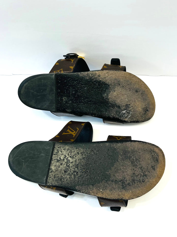 LOUIS VUITTON MONOGRAM BOM DIA COMFORT MULES