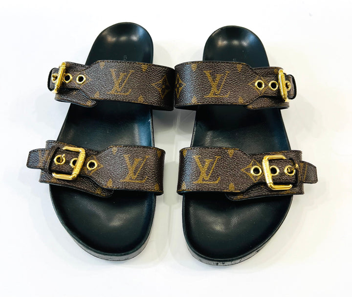 LOUIS VUITTON MONOGRAM BOM DIA COMFORT MULES