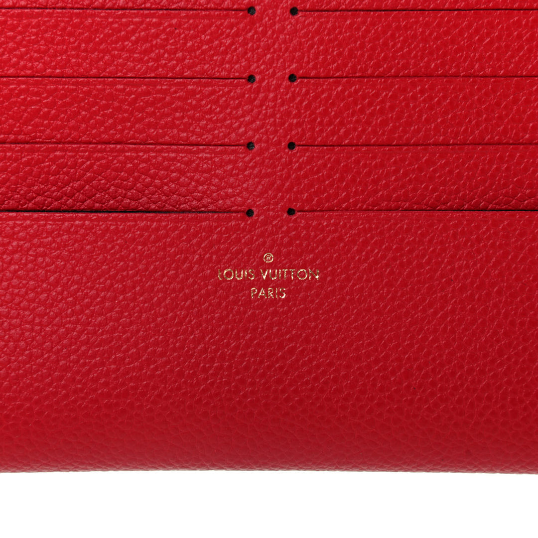 LOUIS VUITTON CALFSKIN LEATHER FELICIE CARD HOLDER INSERT