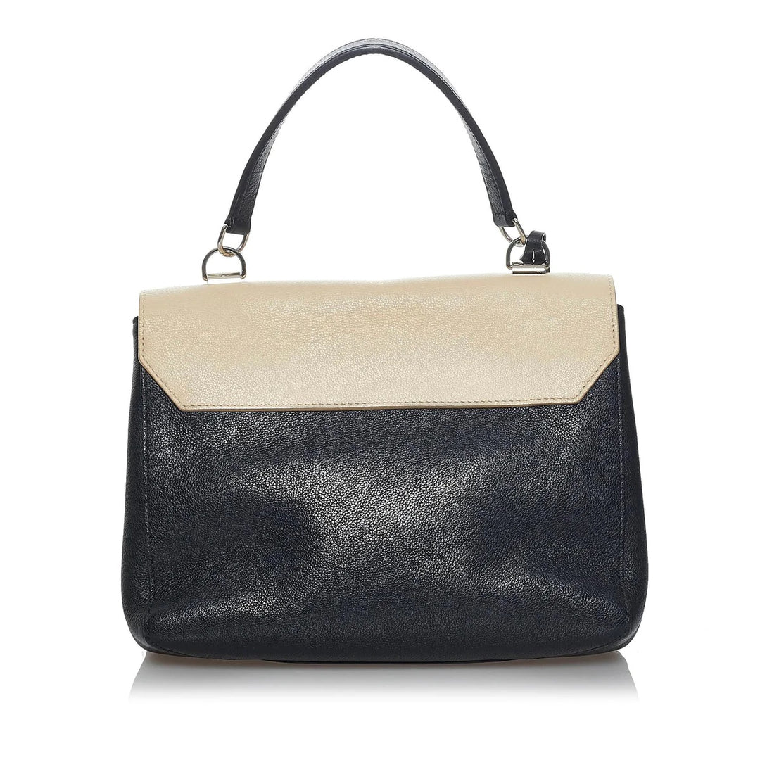 LOUIS VUITTON CALFSKIN LEATHER LOCKME II BAG