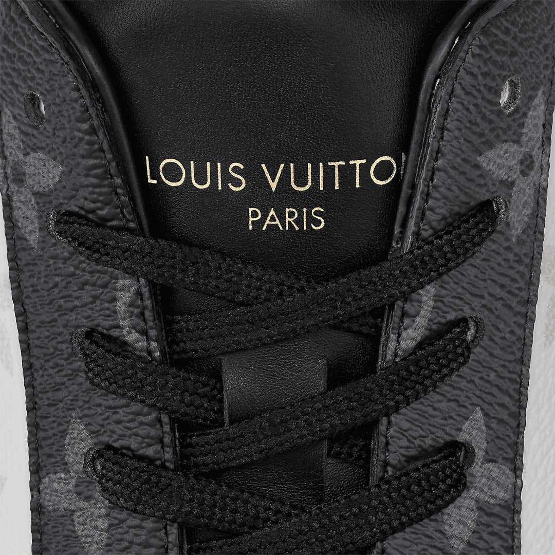 LOUIS VUITTON MONOGRAM CALFSKIN LEATHER RIVOLI SNEAKERS