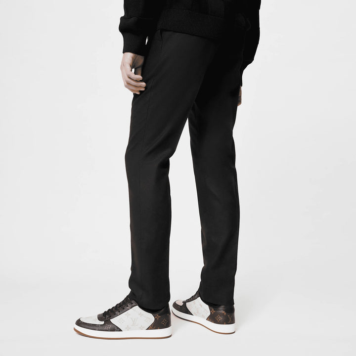 LOUIS VUITTON MONOGRAM CALFSKIN LEATHER RIVOLI SNEAKERS