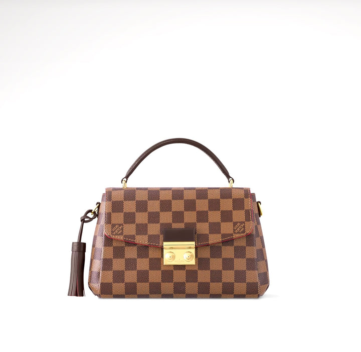 LOUIS VUITTON DAMIER EBENE CROISETTE CROSSBODY BAG