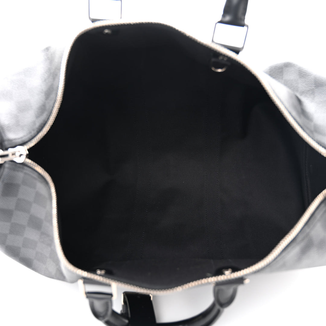 LOUIS VUITTON DAMIER GRAPHITE KEEPALL BANDOULIÈRE 45 BAG