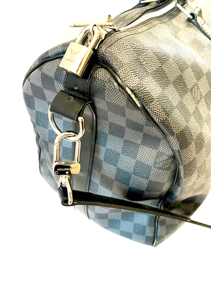 LOUIS VUITTON DAMIER GRAPHITE KEEPALL BANDOULIÈRE 45 BAG
