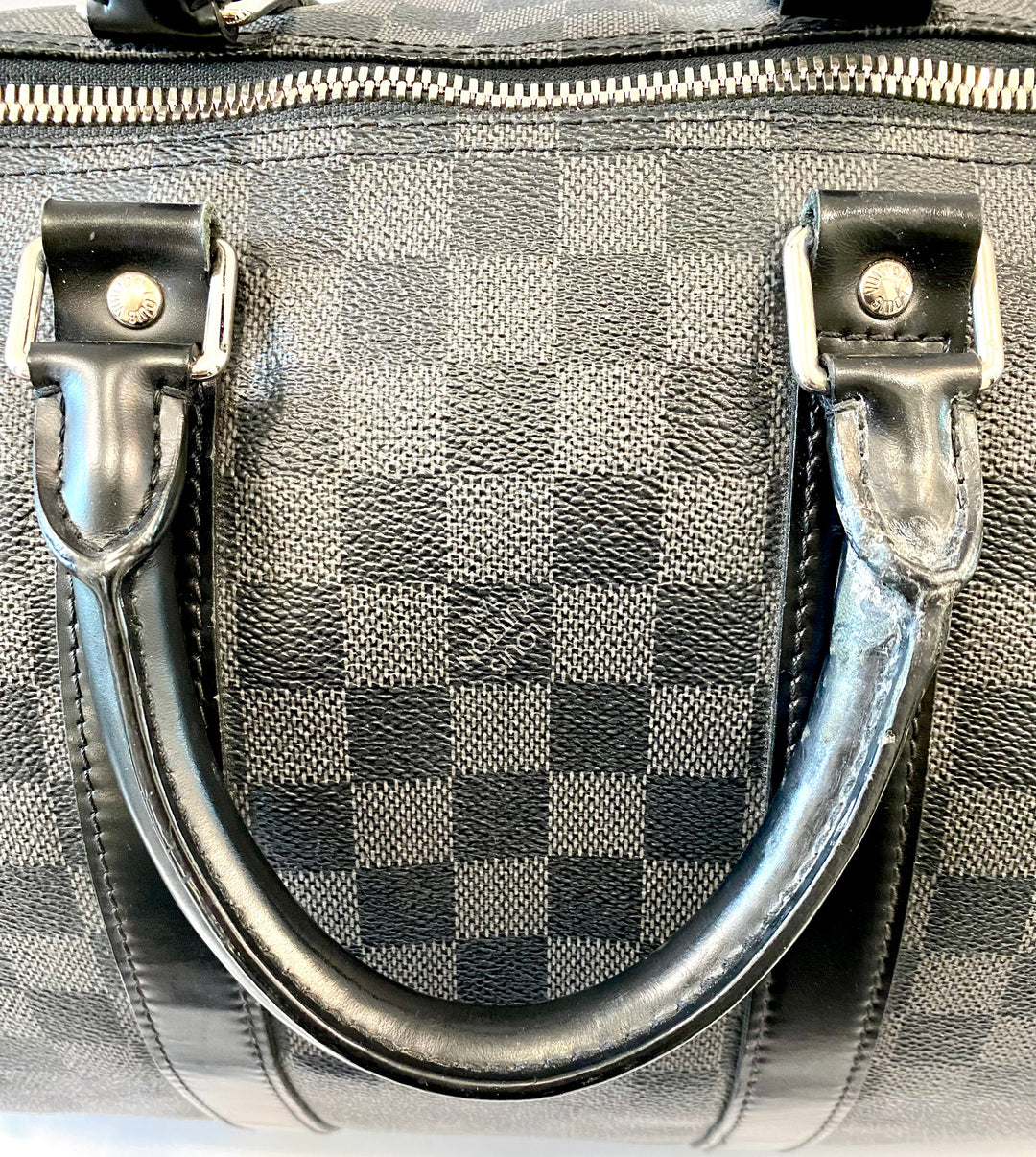 LOUIS VUITTON DAMIER GRAPHITE KEEPALL BANDOULIÈRE 45 BAG