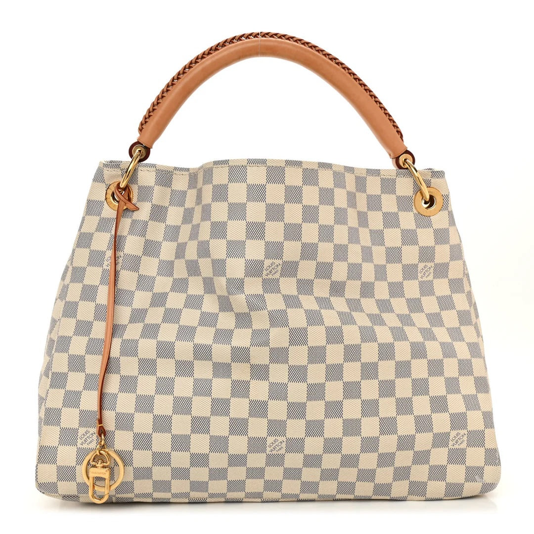 LOUIS VUITTON DAMIER AZUR ARTSY MM SHOULDER BAG