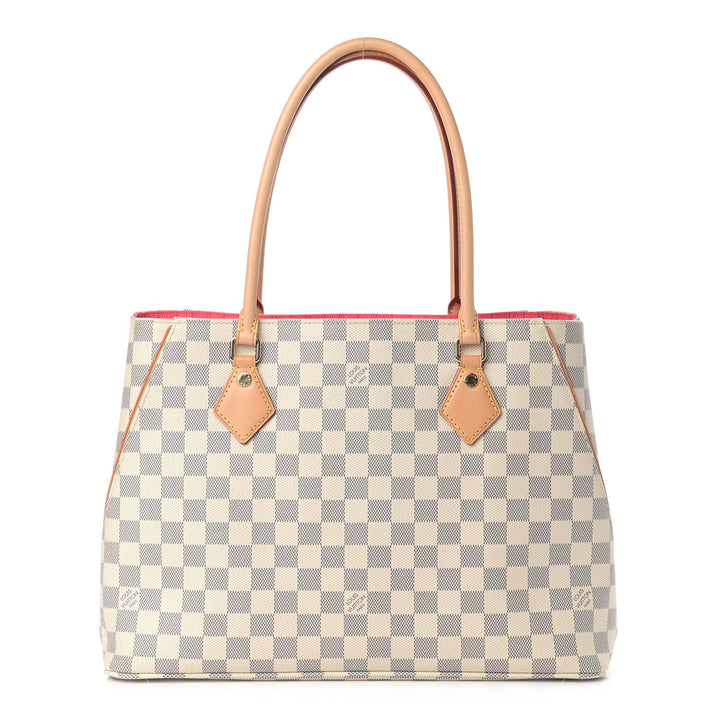 LOUIS VUITTON DAMIER AZUR CALVI SATCHEL BAG