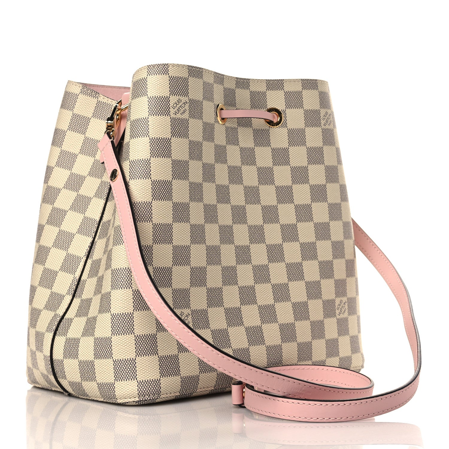 Louis Vuitton Damier Azur Neonoe Shoulder Bag (SHF-pp8w8h) – LuxeDH