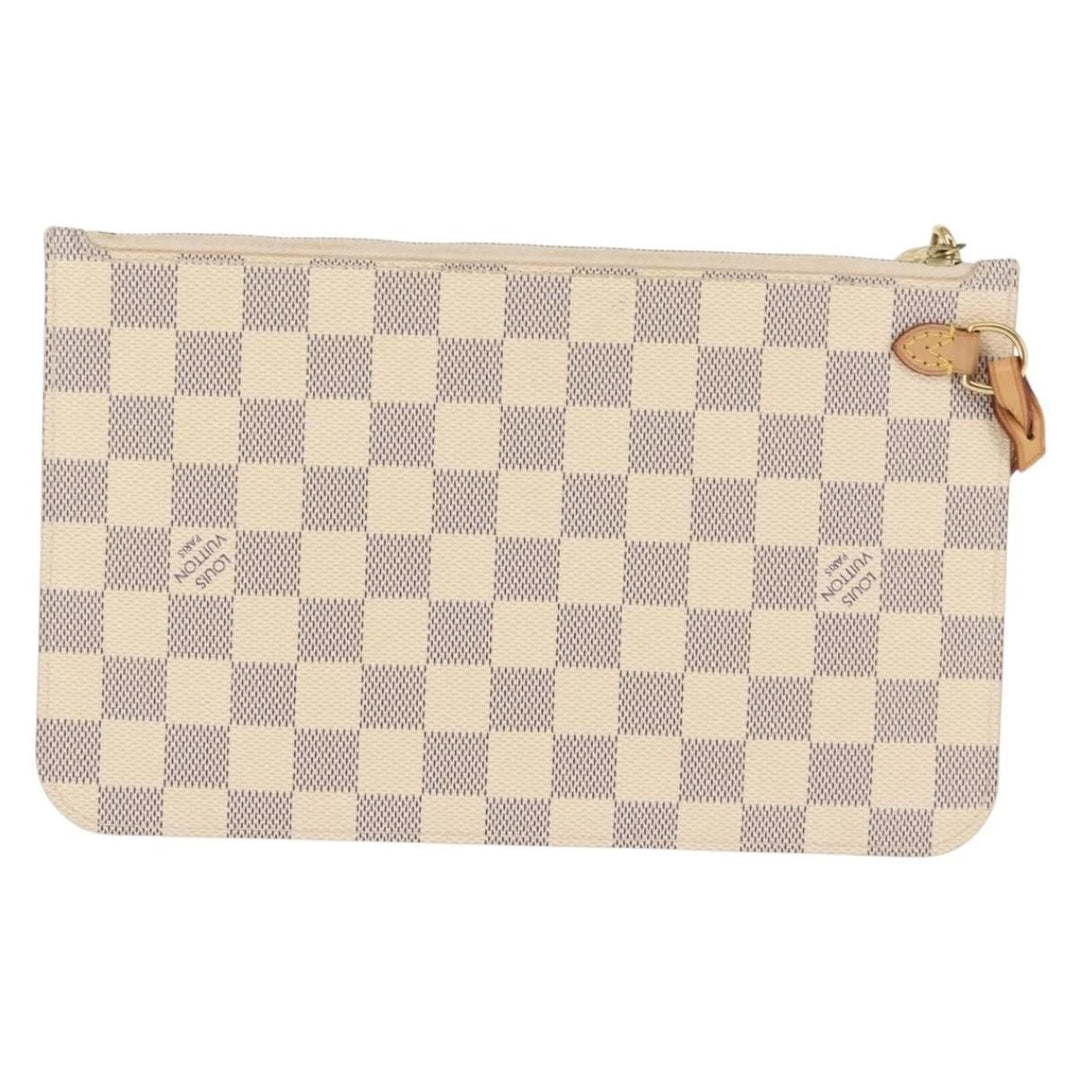 LOUIS VUITTON DAMIER AZUR NEVERFULL MM POCHETTE