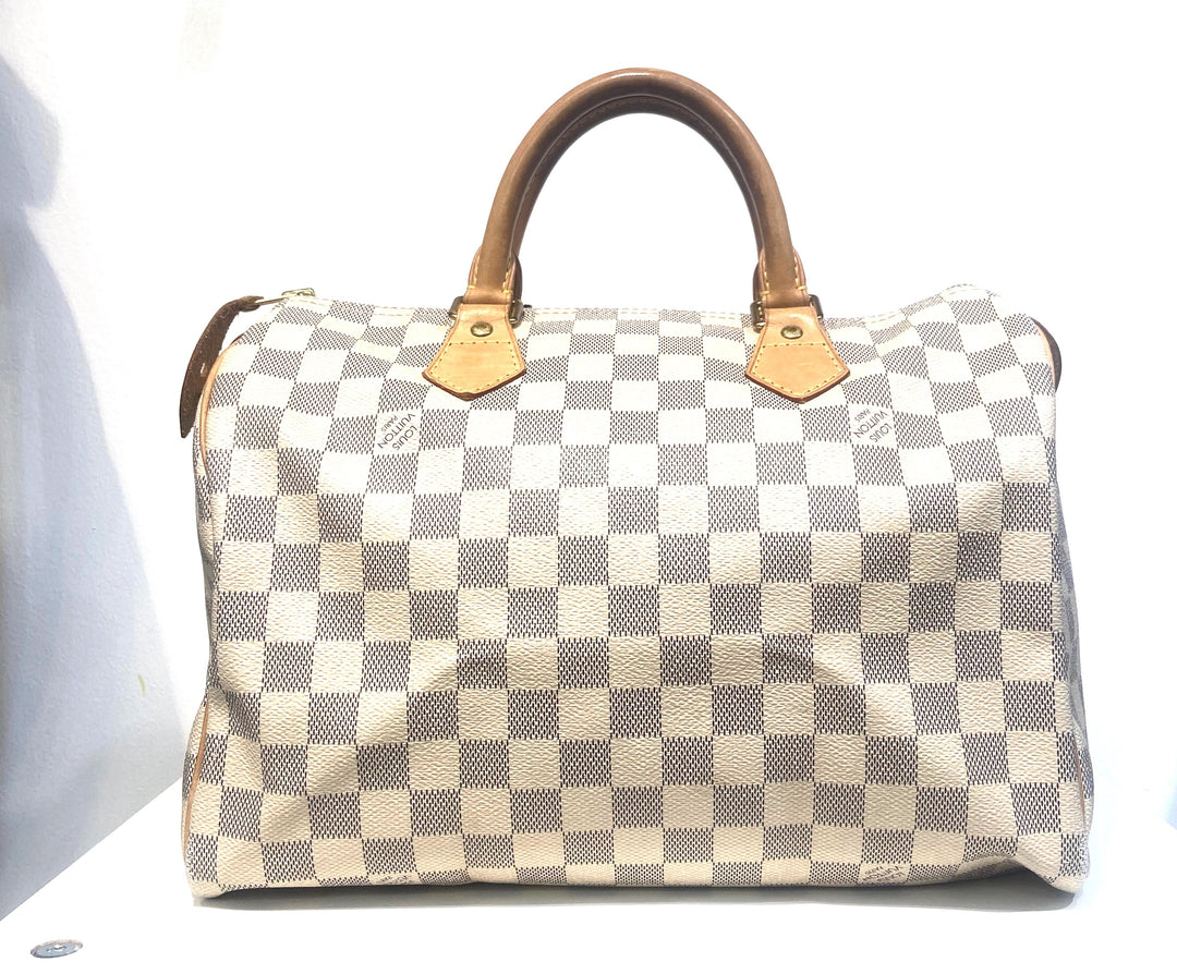 LOUIS VUITTON DAMIER AZUR SPEEDY 30 HANDBAG