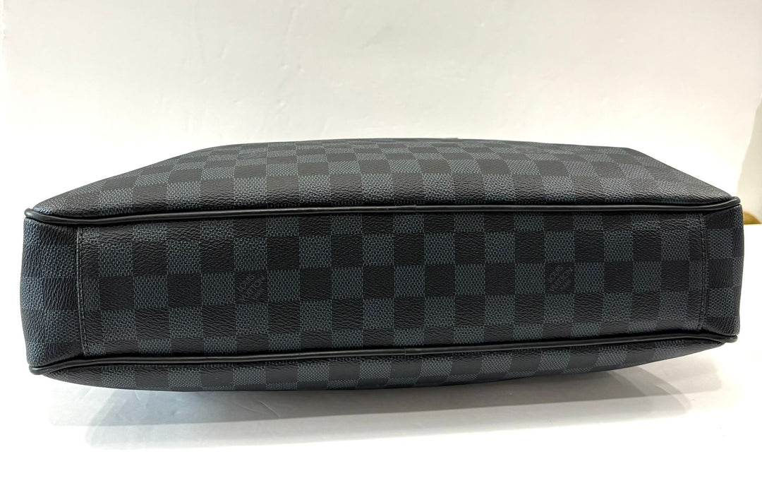 LOUIS VUITTON DAMIER COBALT PORTE-DOCUMENT BAG