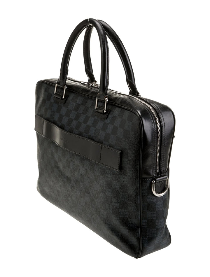 LOUIS VUITTON DAMIER COBALT PORTE-DOCUMENT BAG