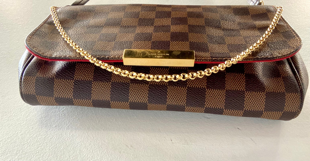 LOUIS VUITTON DAMIER EBENE FAVORITE MM