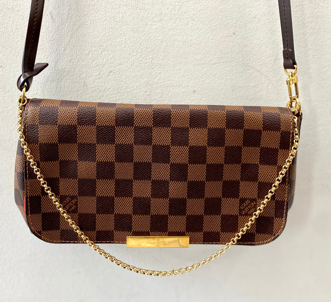 LOUIS VUITTON DAMIER EBENE FAVORITE MM