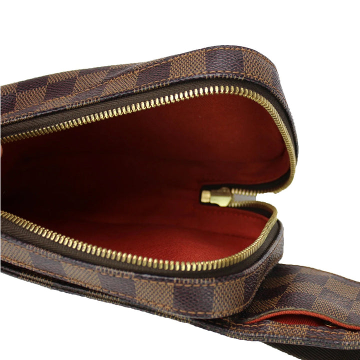 LOUIS VUITTON DAMIER EBENE GERONIMOS BELT BAG