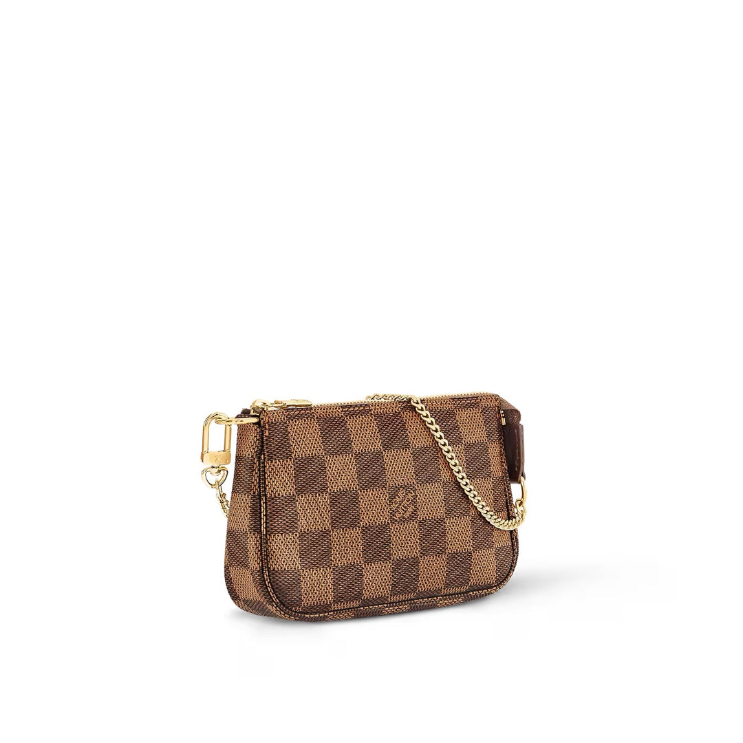 LOUIS VUITTON DAMIER EBENE MINI POCHETTE