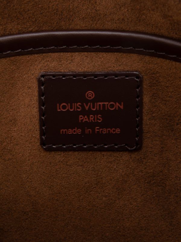 LOUIS VUITTON DAMIER EBENE SAINT LOUIS CLUTCH BAG