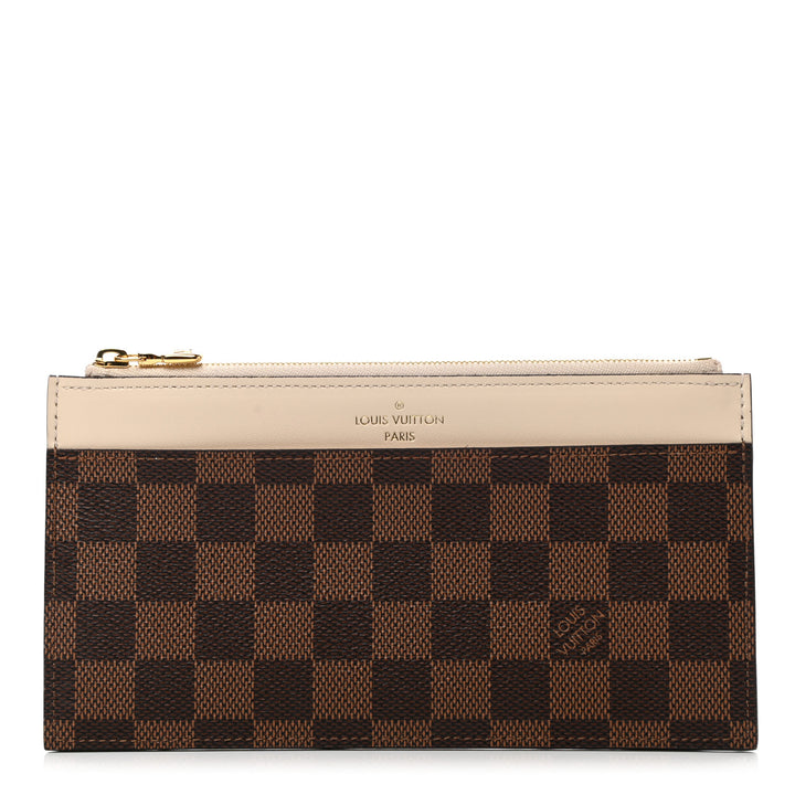 LOUIS VUITTON DAMIER EBENE SLIM PURSE