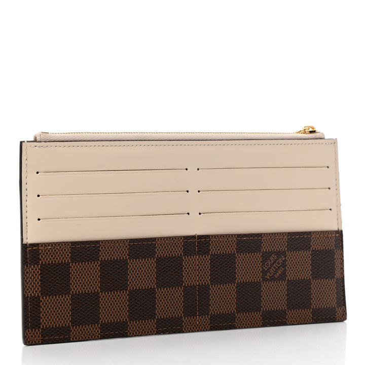LOUIS VUITTON DAMIER EBENE SLIM PURSE