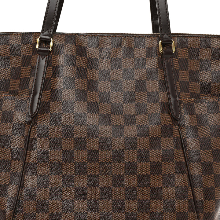 LOUIS VUITTON DAMIER EBENE TOTALLY MM SHOULDER BAG