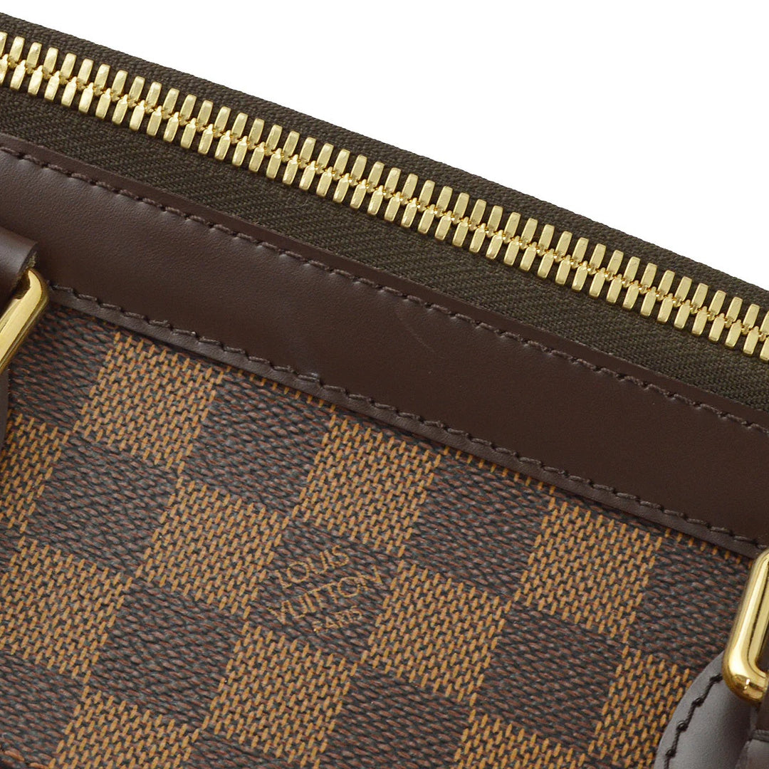 LOUIS VUITTON DAMIER EBENE TREVI PM SATCHEL BAG