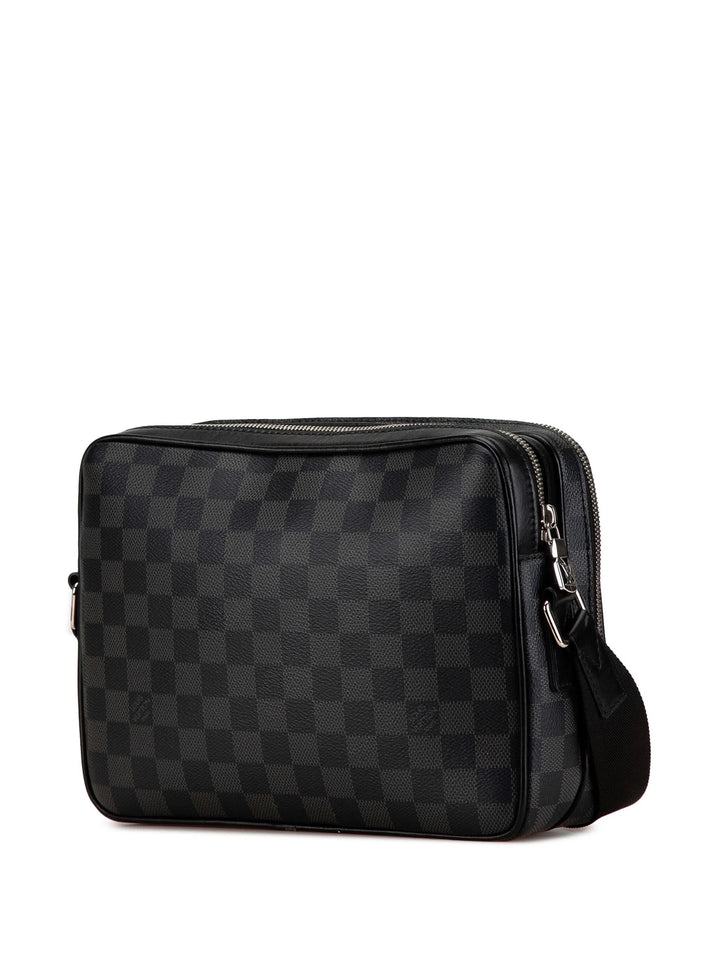 LOUIS VUITTON DAMIER GRAPHITE TROCADERO PM MESSENGER BAG