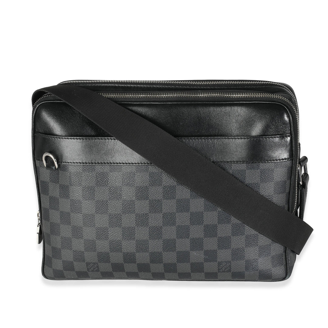 LOUIS VUITTON DAMIER GRAPHITE TROCADERO PM MESSENGER BAG