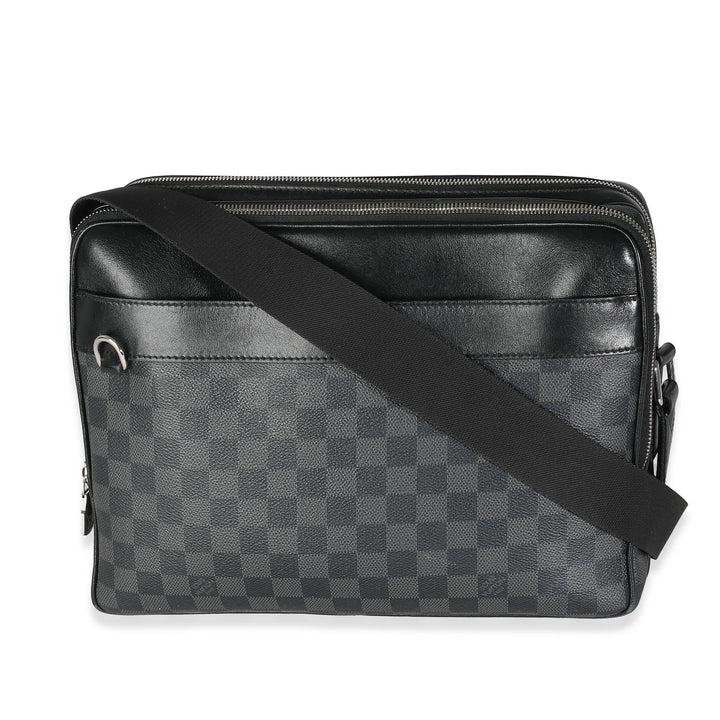 LOUIS VUITTON DAMIER GRAPHITE TROCADERO PM MESSENGER BAG