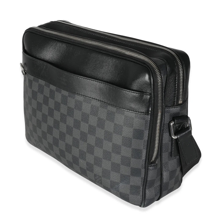 LOUIS VUITTON DAMIER GRAPHITE TROCADERO PM MESSENGER BAG