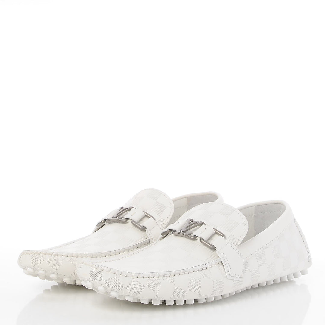 LOUIS VUITTON DAMIER INFINI HOCKENHEIM LOAFERS MOCCASIN