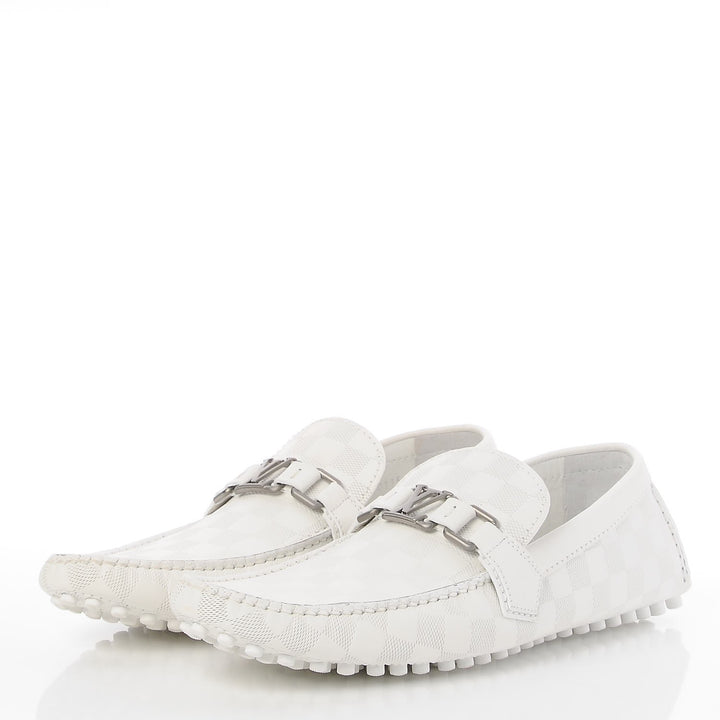 LOUIS VUITTON DAMIER INFINI HOCKENHEIM LOAFERS MOCCASIN