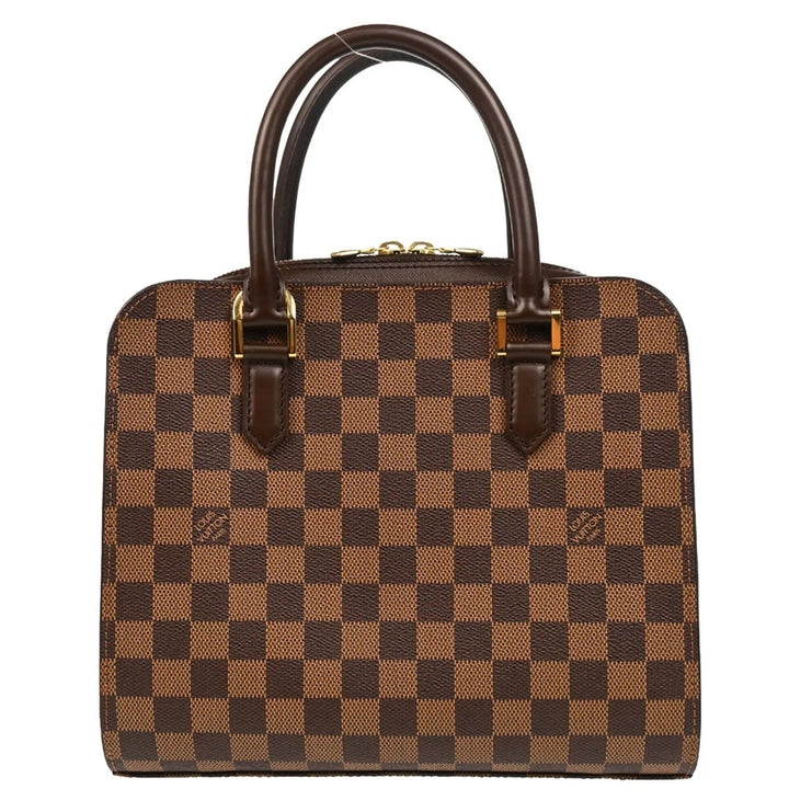LOUIS VUITTON DAMIER EBENE TIRANA HANDBAG