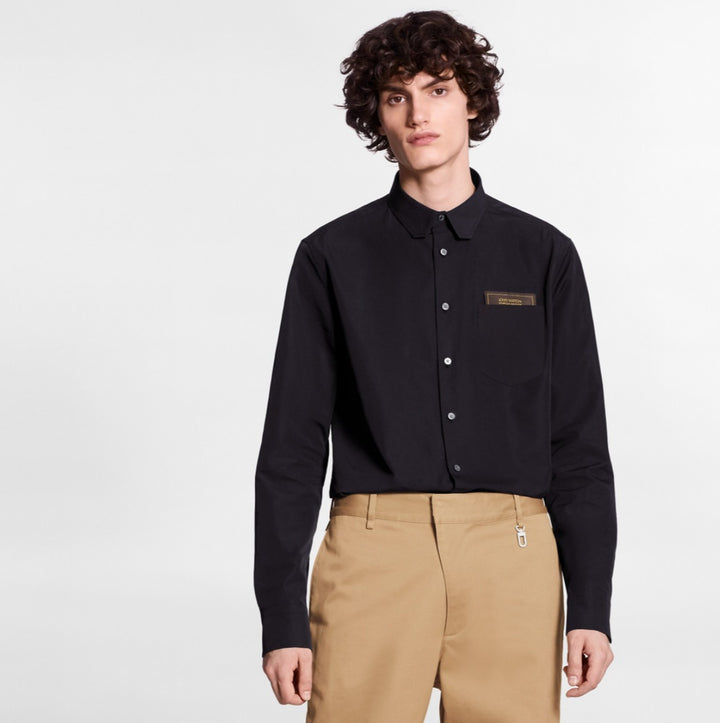 トップス louisvuitton dna shirt Louis Vuitton Blue DNA Tapestry Print Cotton Shirt M Louis