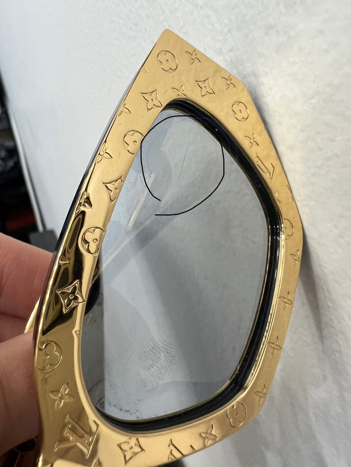 LOUIS VUITTON EDGE LV SUNGLASSES