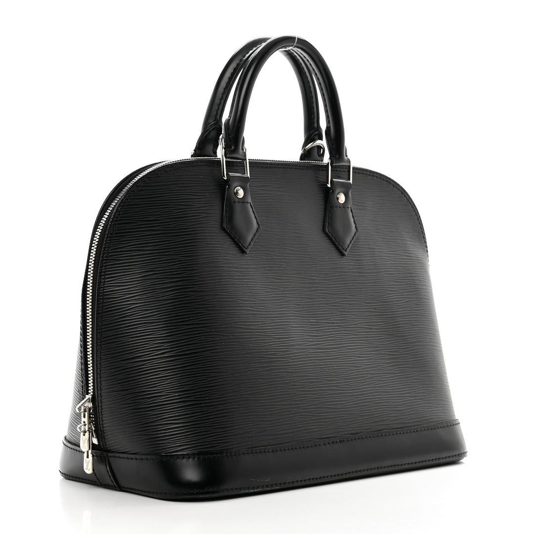 LOUIS VUITTON EPI LEATHER ALMA MM HANDBAG