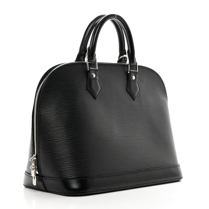 LOUIS VUITTON EPI LEATHER ALMA MM HANDBAG