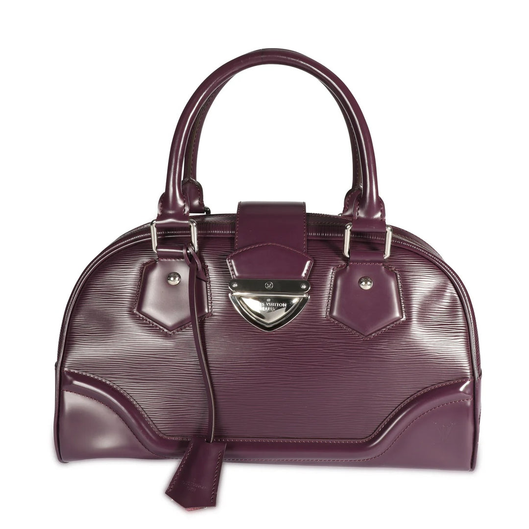 LOUIS VUITTON EPI LEATHER MONTAIGNE GM BOWLING BAG