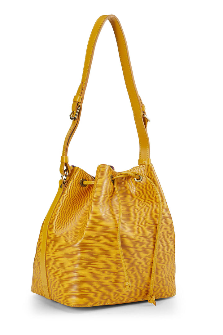 LOUIS VUITTON EPI LEATHER NOÉ PETITE BUCKET BAG