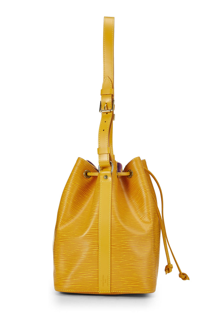 LOUIS VUITTON EPI LEATHER NOÉ PETITE BUCKET BAG