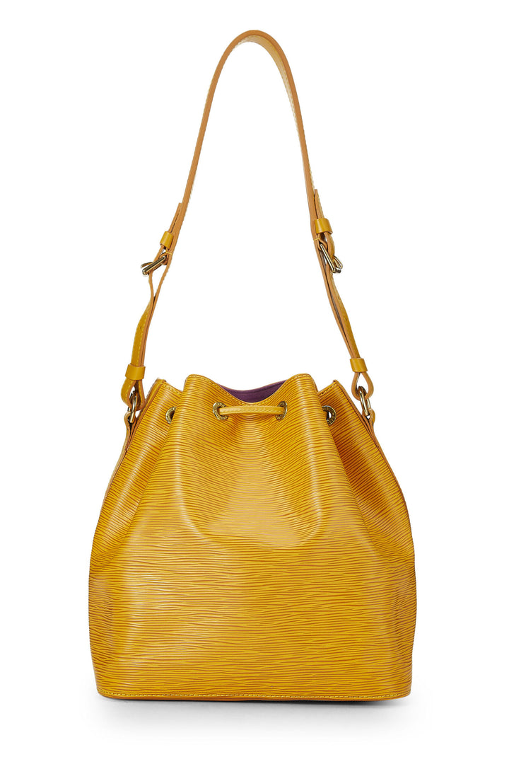 LOUIS VUITTON EPI LEATHER NOÉ PETITE BUCKET BAG