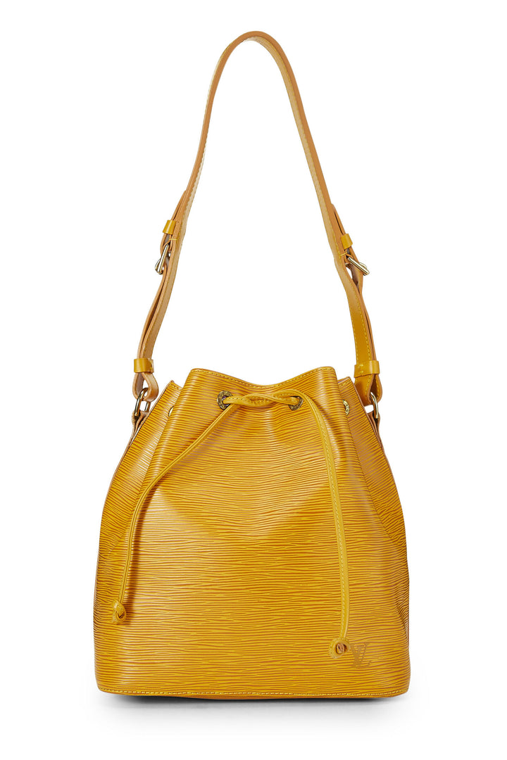 LOUIS VUITTON EPI LEATHER NOÉ PETITE BUCKET BAG
