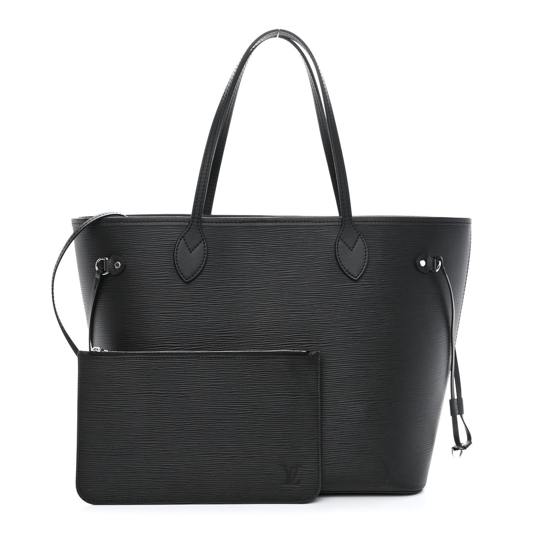 LOUIS VUITTON EPI LEATHER NEVERFULL MM WITH POCHETTE