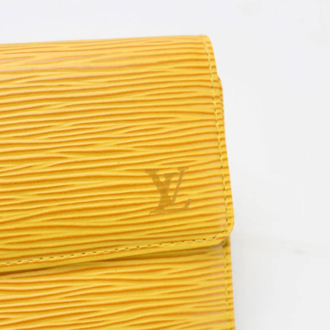 LOUIS VUITTON EPI LEATHER PORTE MONNAIE WALLET